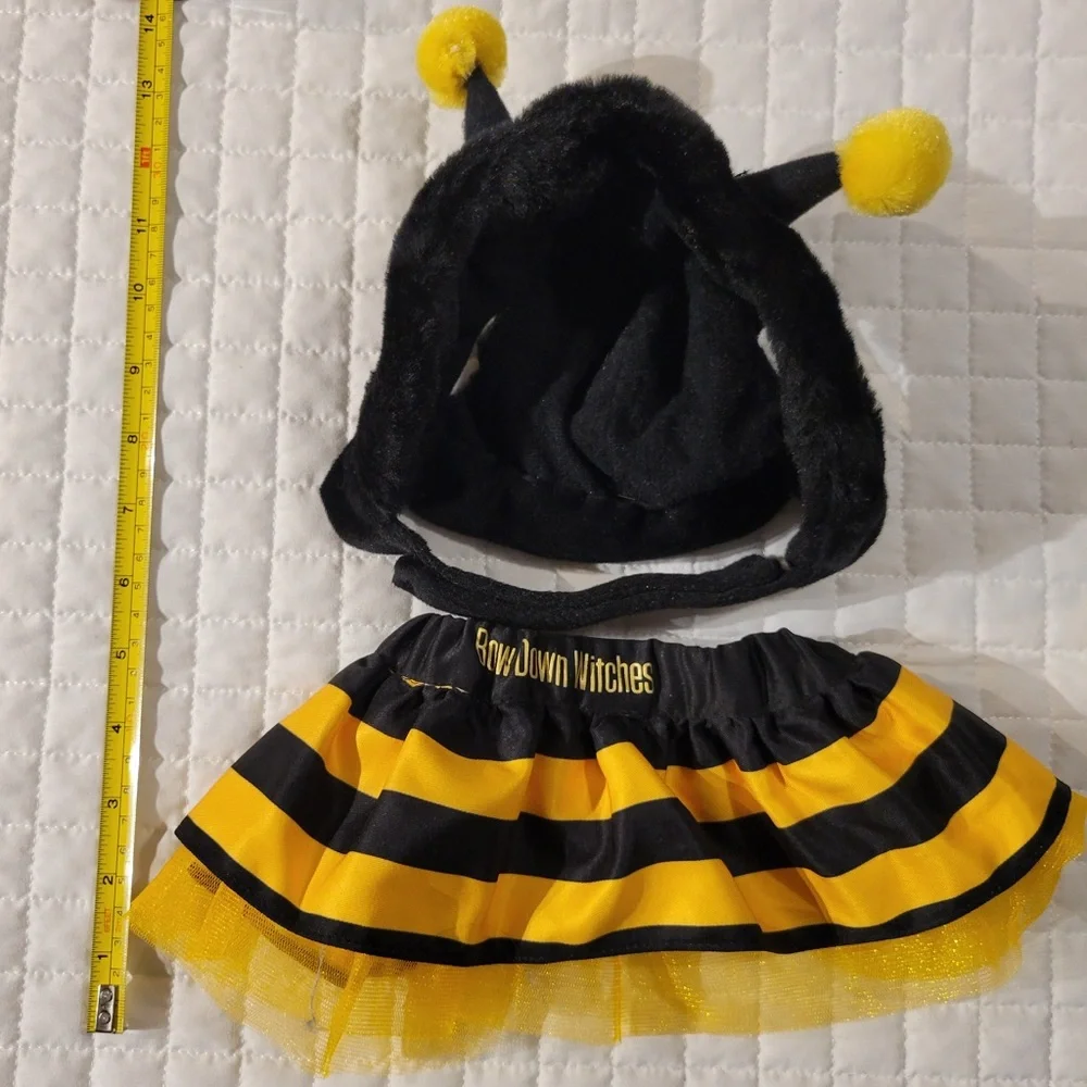 Bootique Small Dog Bumblebee Tutu Halloween Costume Cute Adorable Fun Sparkle